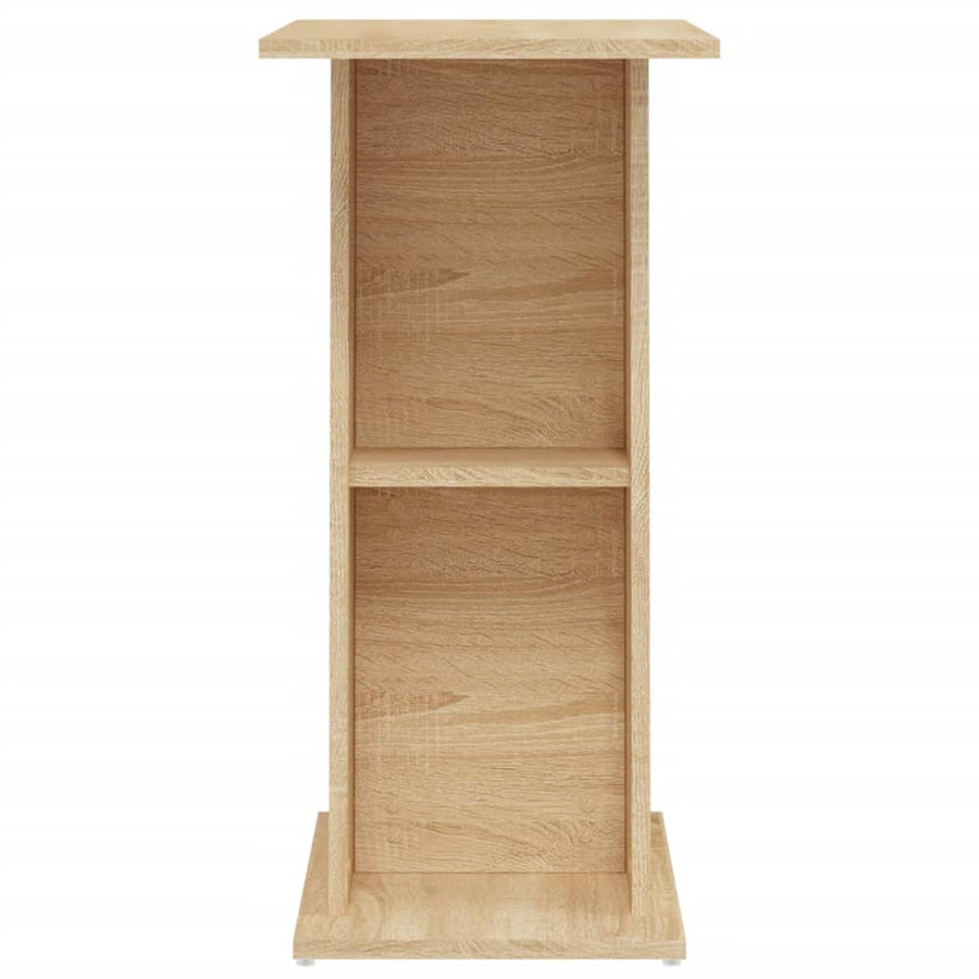 Aquariumstandaard 60,5X36X72,5 Cm Bewerkt Hout 60.5 x 36 x 72.5 cm Sonoma eiken