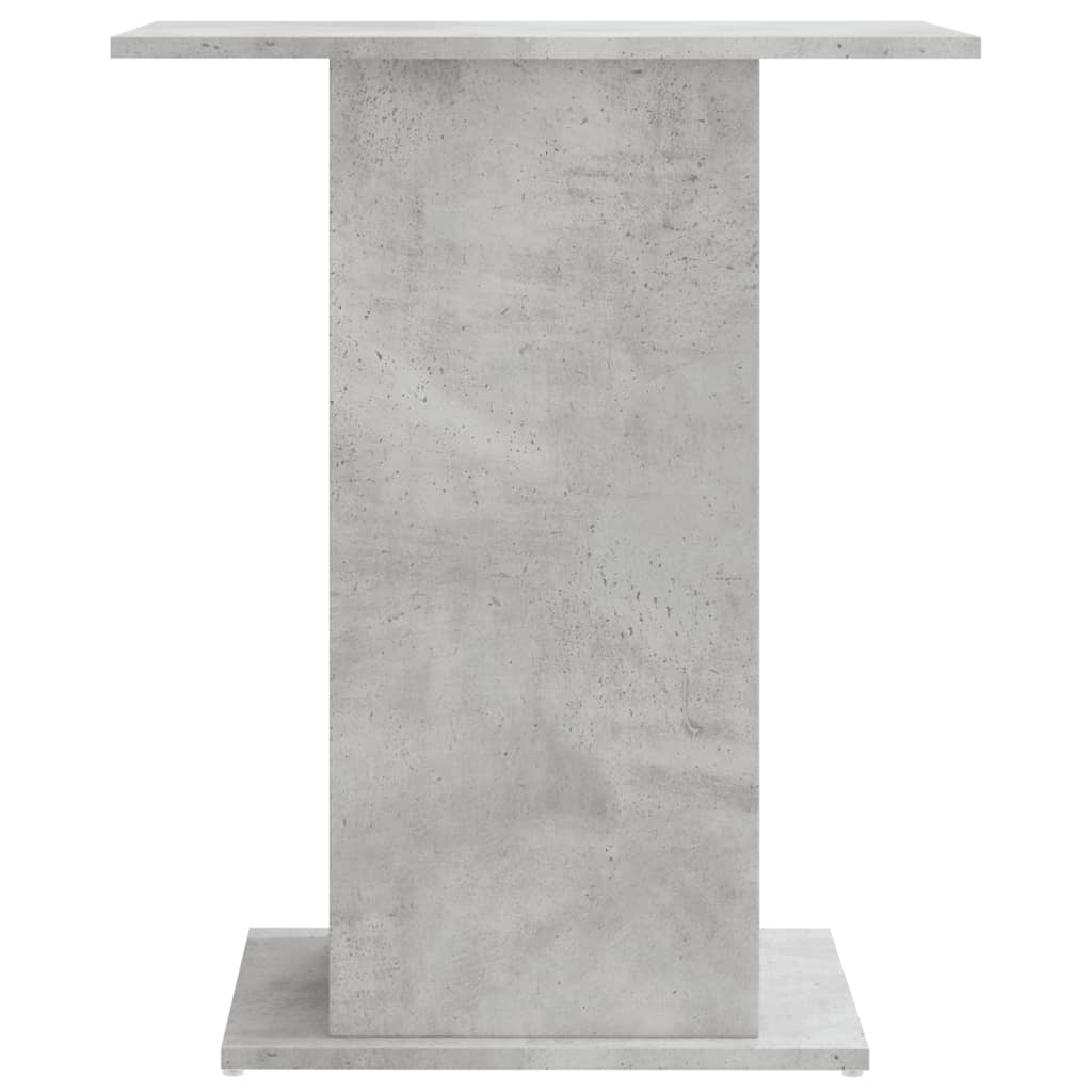 Aquariumstandaard 60,5X36X72,5 Cm Bewerkt Hout 60.5 x 36 x 72.5 cm Betongrijs