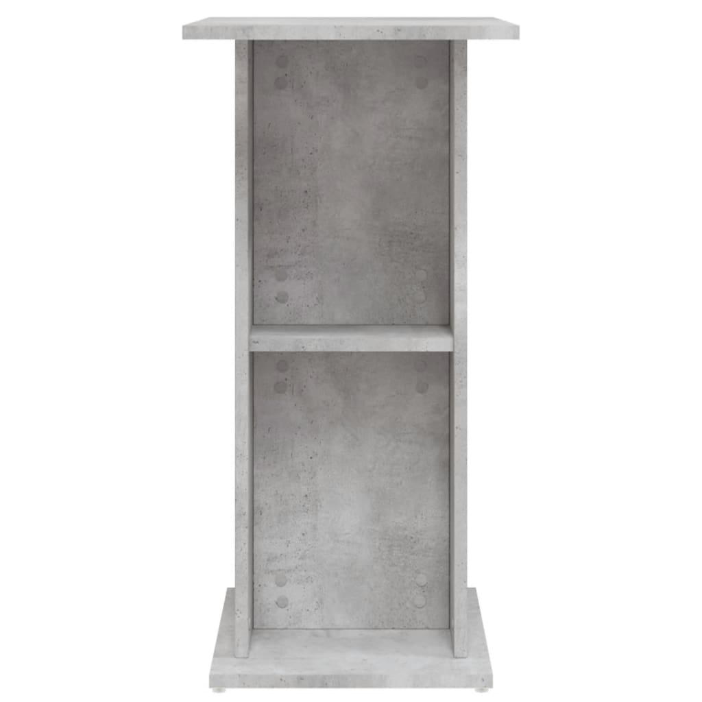 Aquariumstandaard 60,5X36X72,5 Cm Bewerkt Hout 60.5 x 36 x 72.5 cm Betongrijs
