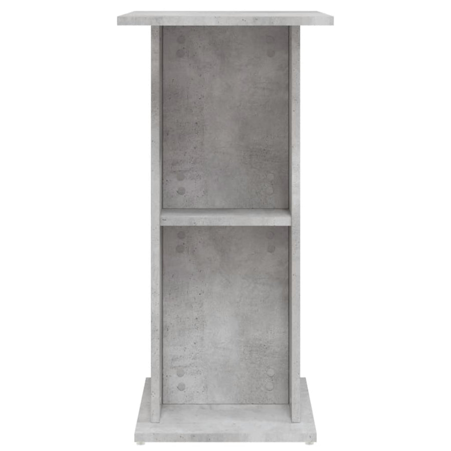 Aquariumstandaard 60,5X36X72,5 Cm Bewerkt Hout 60.5 x 36 x 72.5 cm Betongrijs