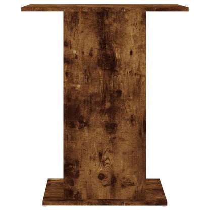 Aquariumstandaard 60,5X36X72,5 Cm Bewerkt Hout 60.5 x 36 x 72.5 cm Gerookt eiken