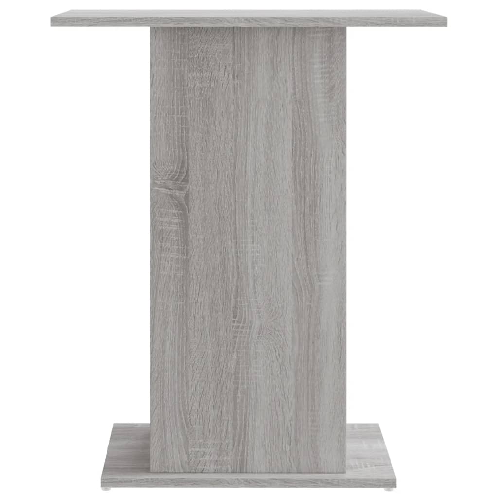 Aquariumstandaard 60,5X36X72,5 Cm Bewerkt Hout 60.5 x 36 x 72.5 cm Grijs sonoma