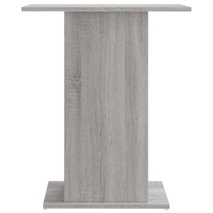 Aquariumstandaard 60,5X36X72,5 Cm Bewerkt Hout 60.5 x 36 x 72.5 cm Grijs sonoma