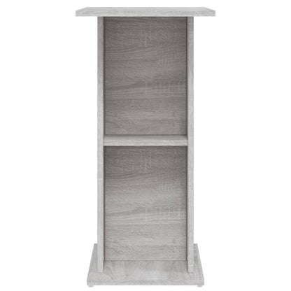 Aquariumstandaard 60,5X36X72,5 Cm Bewerkt Hout 60.5 x 36 x 72.5 cm Grijs sonoma