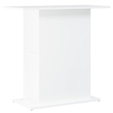 Aquariumstandaard 75X36X72,5 Cm Bewerkt Hout 75 x 36 x 72.5 cm Wit