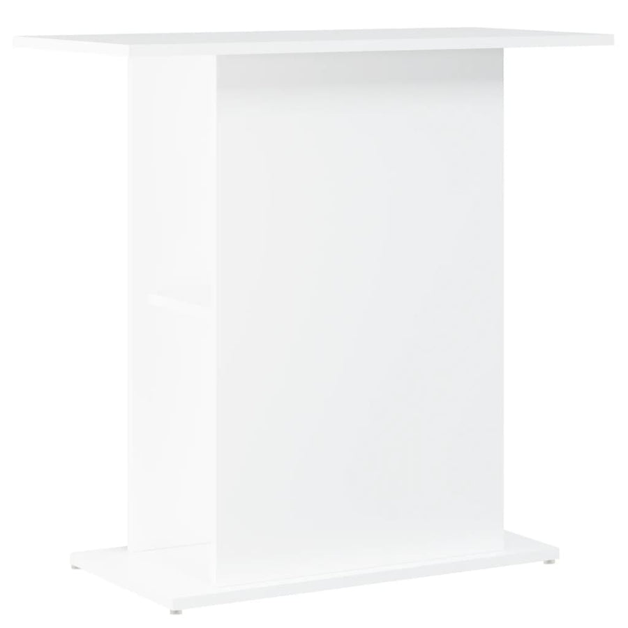 Aquariumstandaard 75X36X72,5 Cm Bewerkt Hout 75 x 36 x 72.5 cm Wit