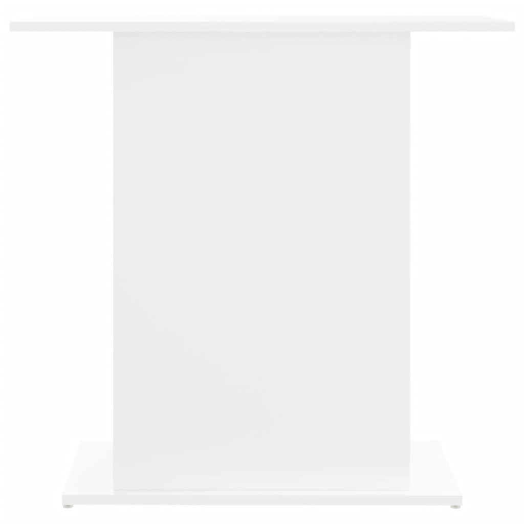 Aquariumstandaard 75X36X72,5 Cm Bewerkt Hout 75 x 36 x 72.5 cm Wit