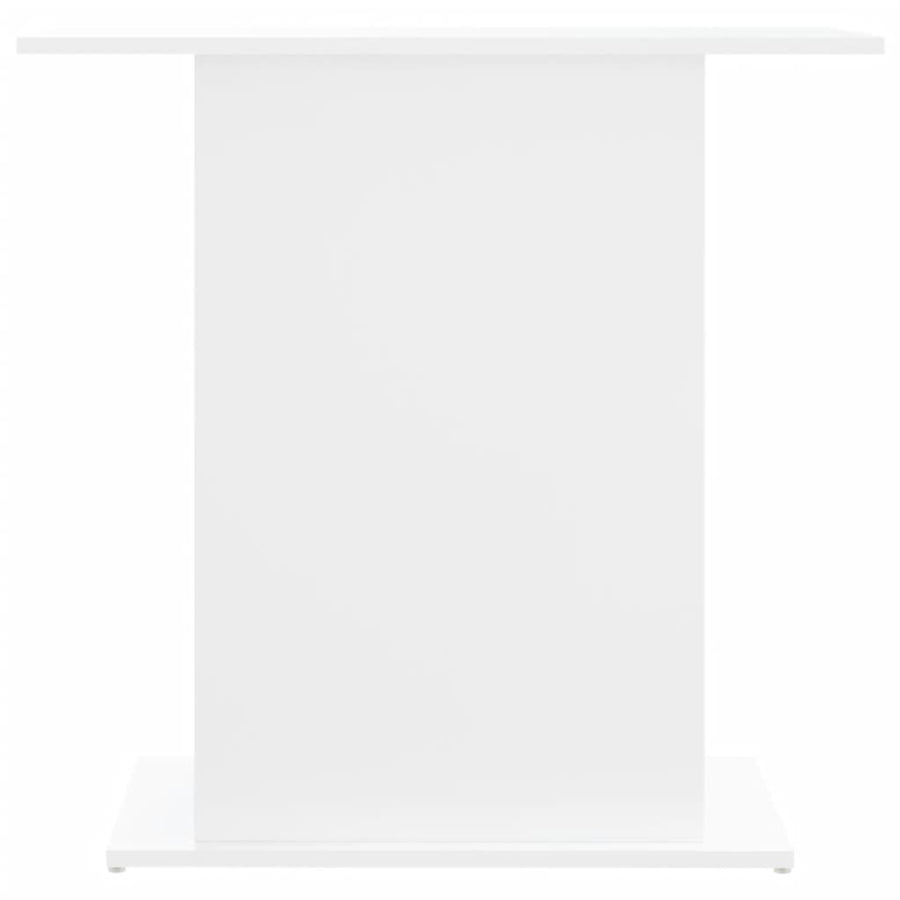 Aquariumstandaard 75X36X72,5 Cm Bewerkt Hout 75 x 36 x 72.5 cm Wit