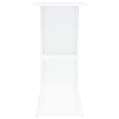 Aquariumstandaard 75X36X72,5 Cm Bewerkt Hout 75 x 36 x 72.5 cm Wit