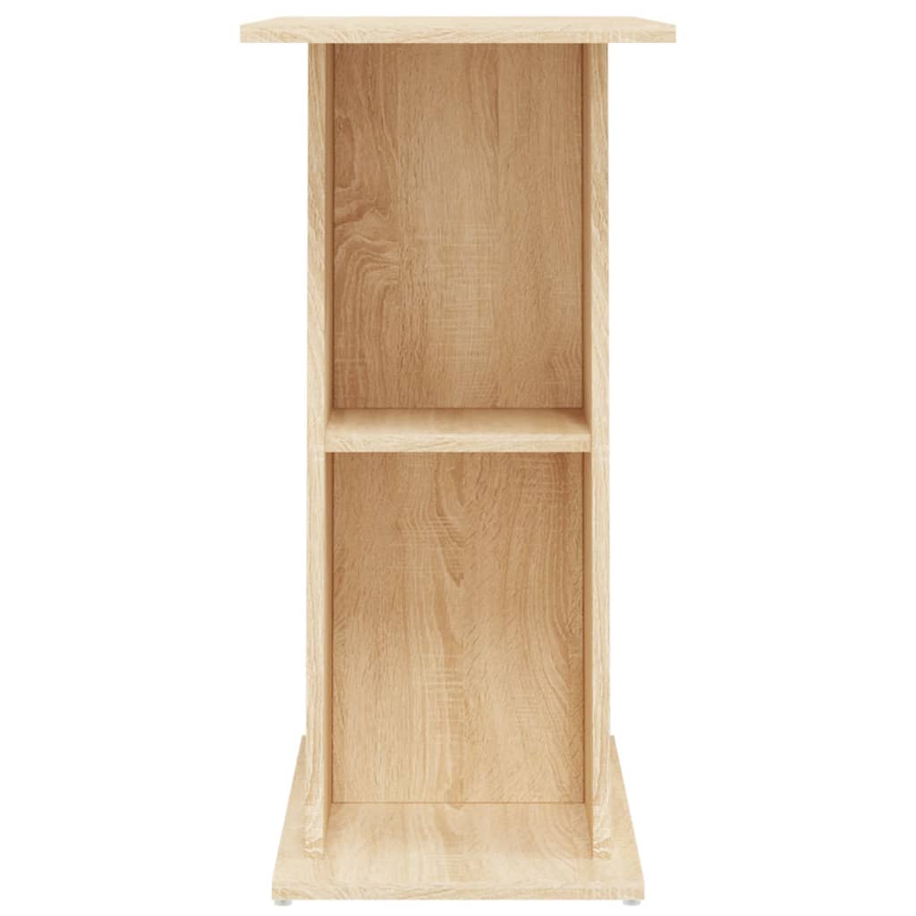 Aquariumstandaard 36X75X72,5 Cm Bewerkt Hout Sonoma Eikenkleur 36 x 75 x 72.5 cm