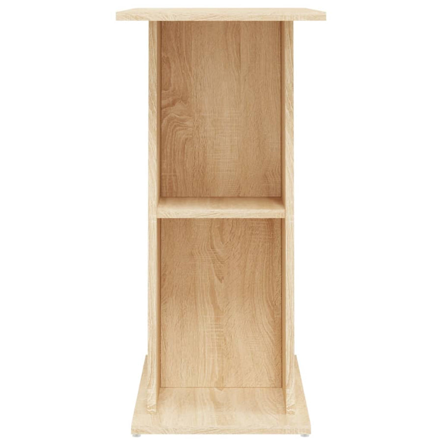 Aquariumstandaard 36X75X72,5 Cm Bewerkt Hout Sonoma Eikenkleur 36 x 75 x 72.5 cm
