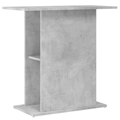 Aquariumstandaard 75X36X72,5 Cm Bewerkt Hout 75 x 36 x 72.5 cm Betongrijs