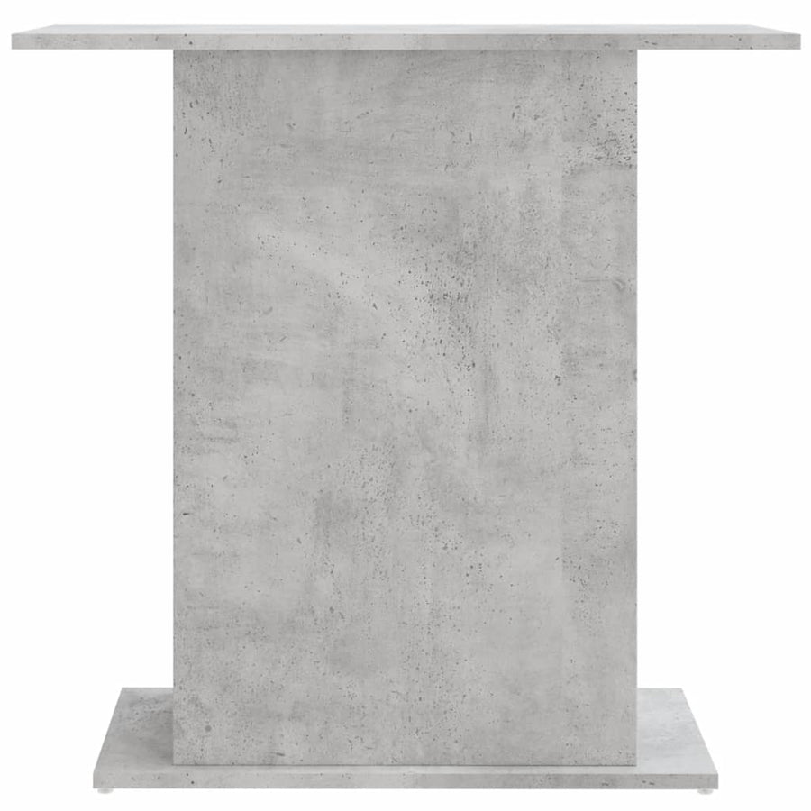 Aquariumstandaard 75X36X72,5 Cm Bewerkt Hout 75 x 36 x 72.5 cm Betongrijs