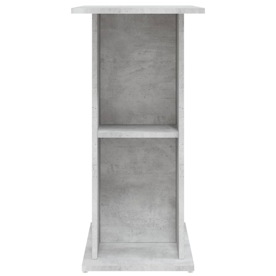 Aquariumstandaard 75X36X72,5 Cm Bewerkt Hout 75 x 36 x 72.5 cm Betongrijs