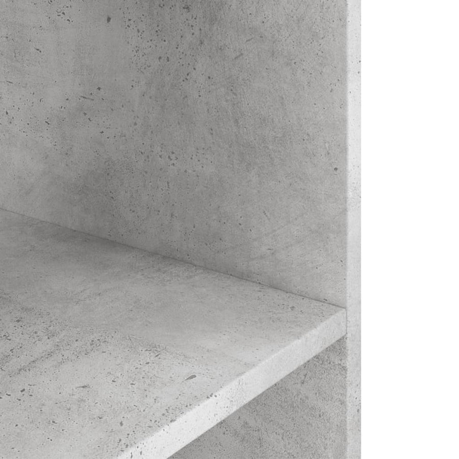 Aquariumstandaard 75X36X72,5 Cm Bewerkt Hout 75 x 36 x 72.5 cm Betongrijs