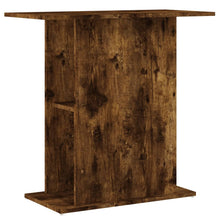 Aquariumstandaard 36X75X72,5 Cm Bewerkt Hout Gerookt Eikenkleur 36 x 75 x 72.5 cm