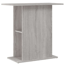 Aquariumstandaard 75X36X72,5 Cm Bewerkt Hout 75 x 36 x 72.5 cm Grijs sonoma