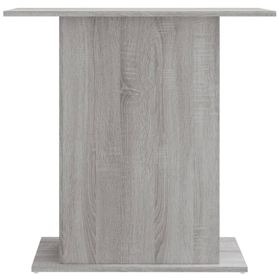 Aquariumstandaard 75X36X72,5 Cm Bewerkt Hout 75 x 36 x 72.5 cm Grijs sonoma