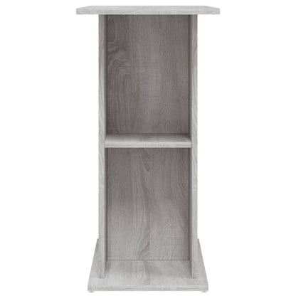 Aquariumstandaard 75X36X72,5 Cm Bewerkt Hout 75 x 36 x 72.5 cm Grijs sonoma