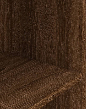 Aquariumstandaard 36X75X72,5 Cm Bewerkt Hout Bruin Eikenkleur 36 x 75 x 72.5 cm Bruineiken