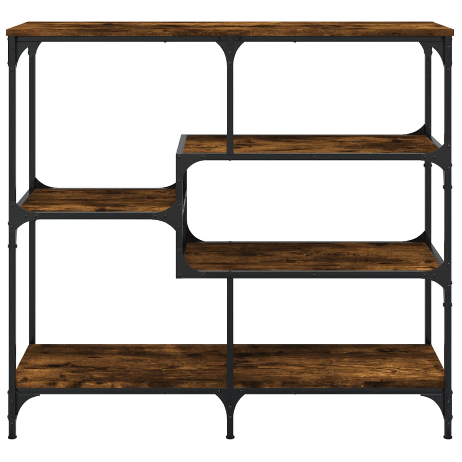Wandtafel 103X32X95 Cm Bewerkt Hout Gerookt Eikenkleurig