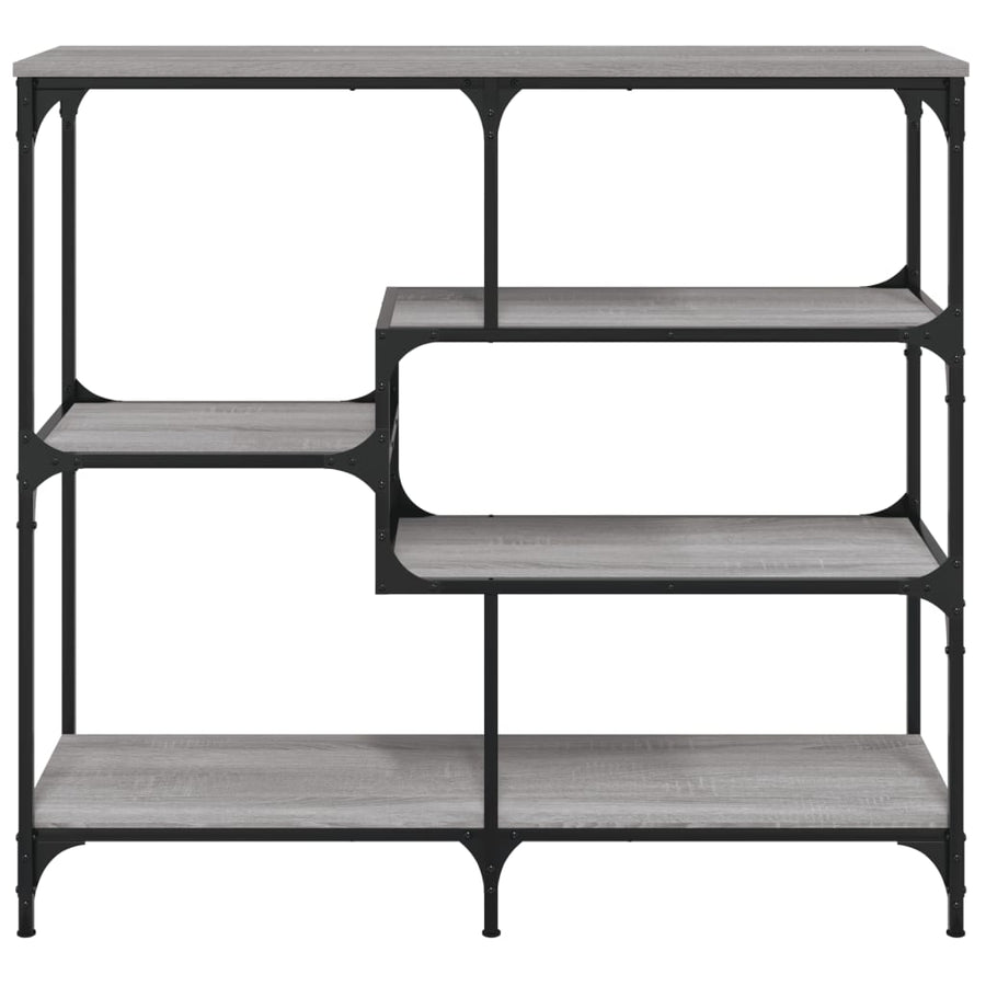 Wandtafel 103X32X95 Cm Bewerkt Hout Grijs Sonoma Eikenkleurig
