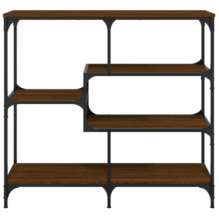 Wandtafel 103X32X95 Cm Bewerkt Hout Bruin Eikenkleur