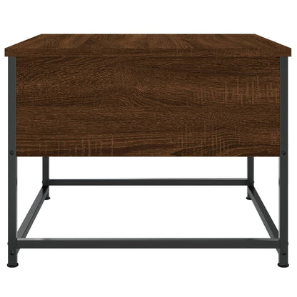 Salontafel Bewerkt Hout 51 x 51 x 40 cm bruin eikenkleur