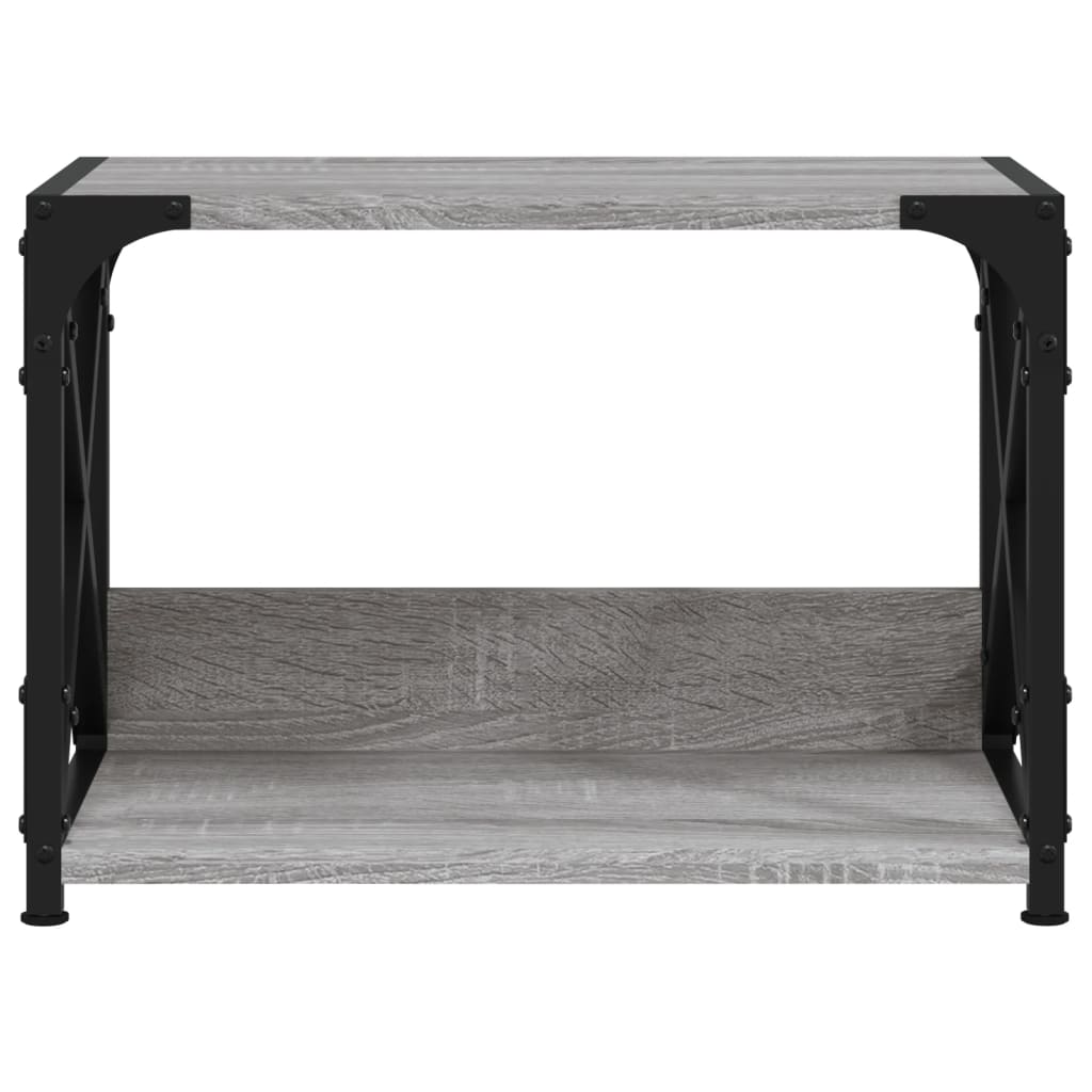 Printerstandaard 44x26x31,5 cm bewerkt hout grijs sonoma eiken Grijs sonoma