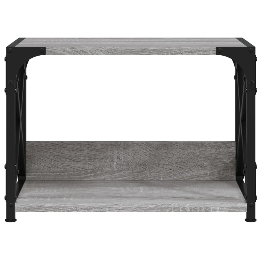 Printerstandaard 44x26x31,5 cm bewerkt hout grijs sonoma eiken Grijs sonoma