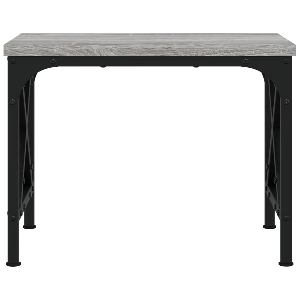 Printerstandaard 40x30x31 cm bewerkt hout grijs sonoma eiken Grijs sonoma