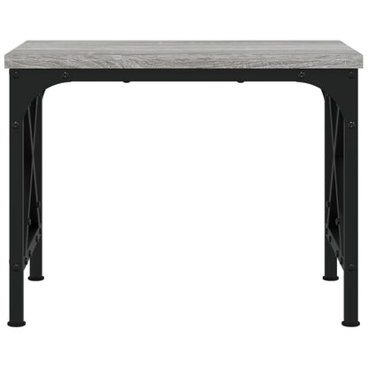Printerstandaard 40x30x31 cm bewerkt hout grijs sonoma eiken Grijs sonoma