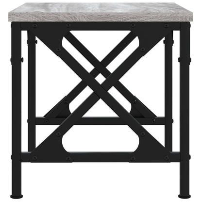 Printerstandaard 40x30x31 cm bewerkt hout grijs sonoma eiken Grijs sonoma