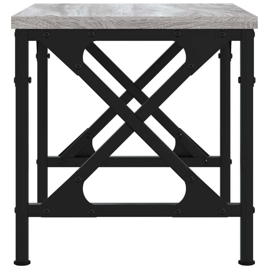 Printerstandaard 40x30x31 cm bewerkt hout grijs sonoma eiken Grijs sonoma