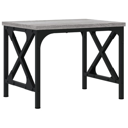 Printerstandaard 40x30x31 cm bewerkt hout grijs sonoma eiken Grijs sonoma