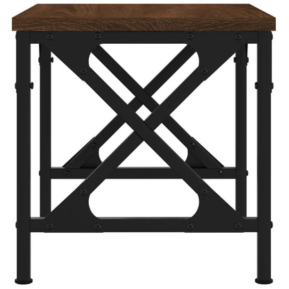 Printerstandaard 40x30x31 cm bewerkt hout bruin eikenkleur