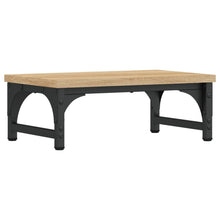 Monitorstandaard 37x23x14 cm bewerkt hout sonoma eikenkleurig