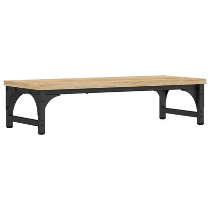 Monitorstandaard Bewerkt Hout Kleurig 55 x 23 x 14 cm Sonoma eiken