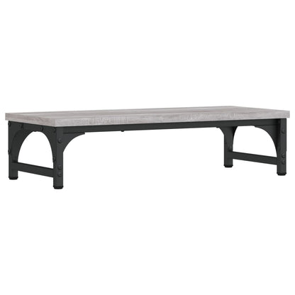 Monitorstandaard 55x23x14 cm bewerkt hout grijs sonoma eiken 55 x 23 x 14 cm Grijs sonoma