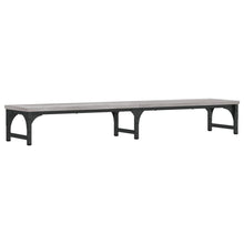 Monitorstandaard 105x23x15,5 cm bewerkt hout grijs sonoma 105 x 23 x 15.5 cm Grijs sonoma
