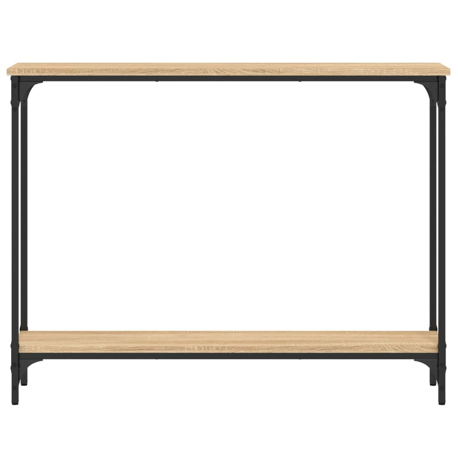 Wandtafel 100X22,5X75 Cm Bewerkt Hout Sonoma Eikenkleurig
