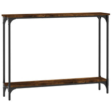 Wandtafel 100X22,5X75 Cm Bewerkt Hout Kleurig Gerookt eiken
