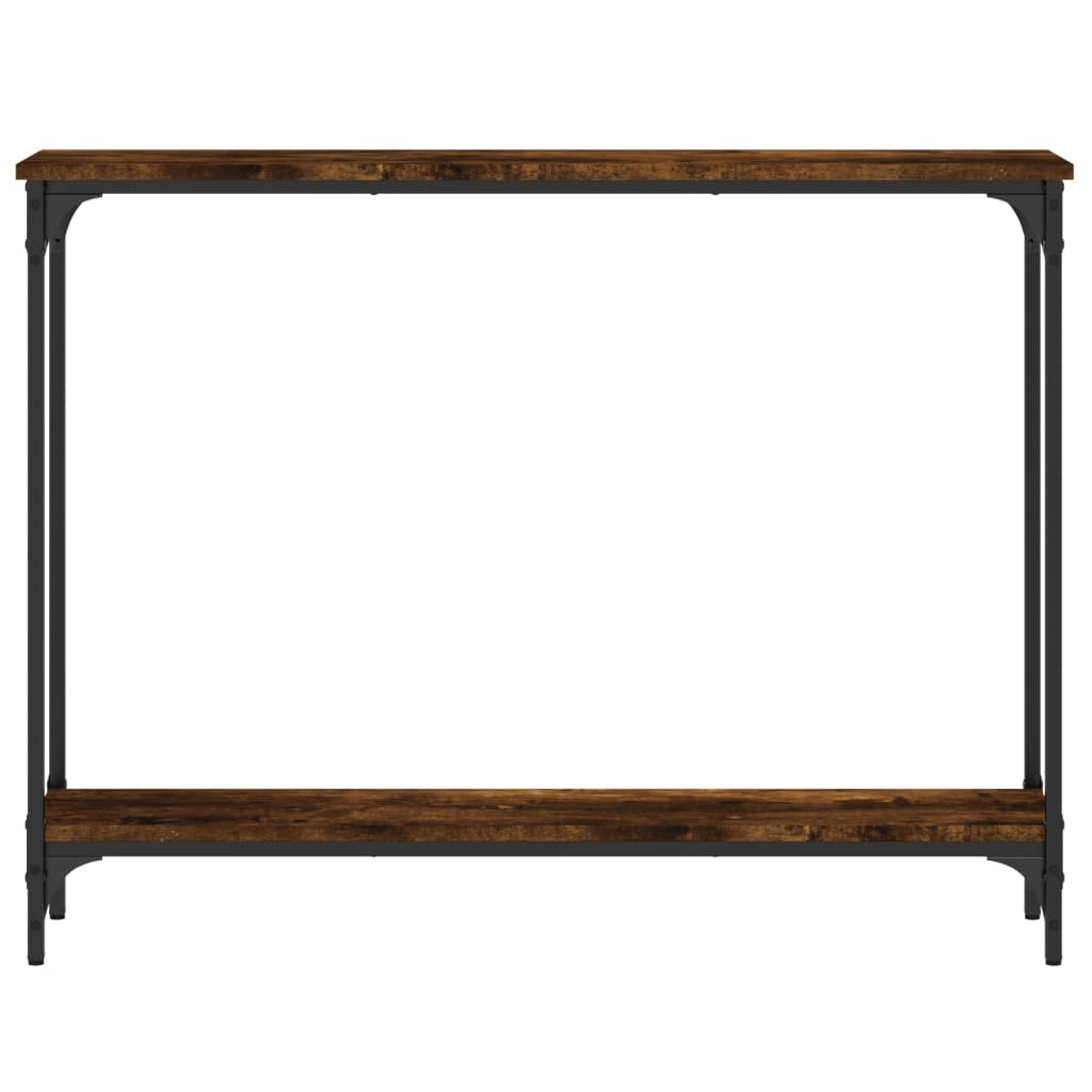 Wandtafel 100X22,5X75 Cm Bewerkt Hout Kleurig Gerookt eiken