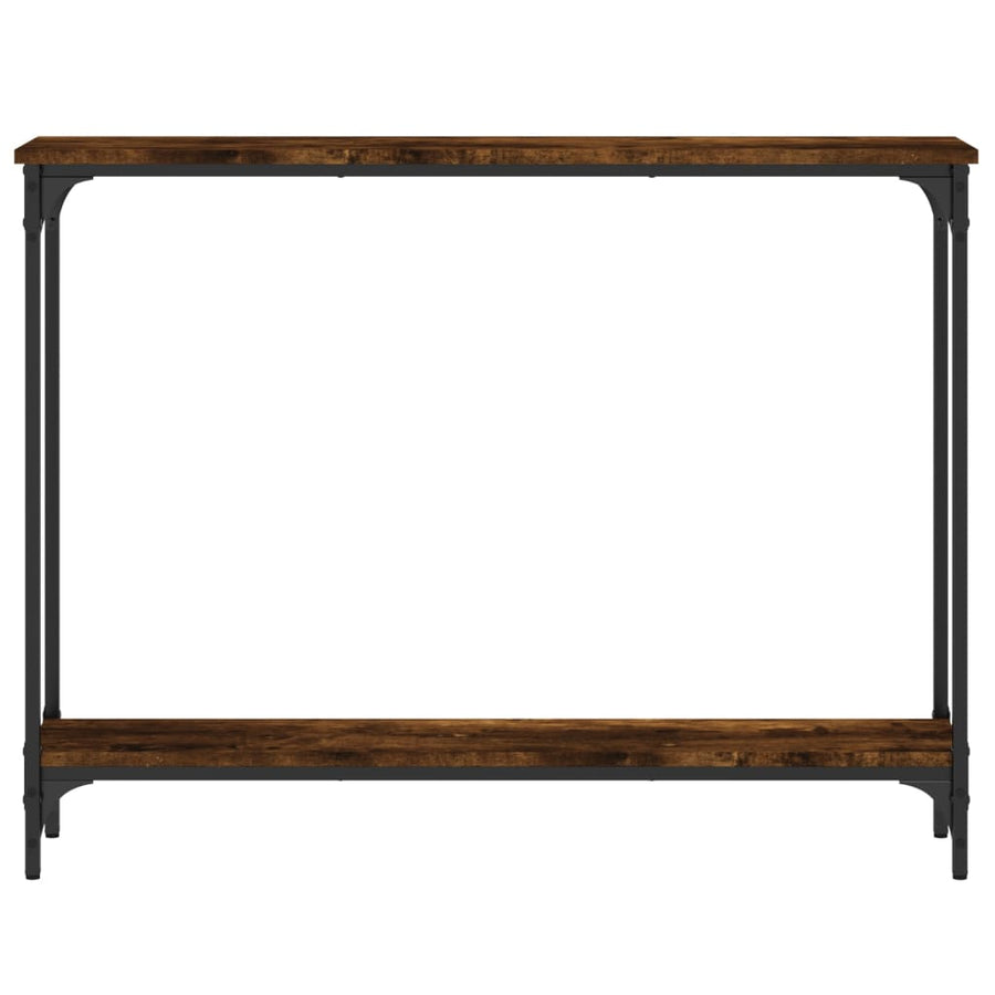 Wandtafel 100X22,5X75 Cm Bewerkt Hout Kleurig Gerookt eiken