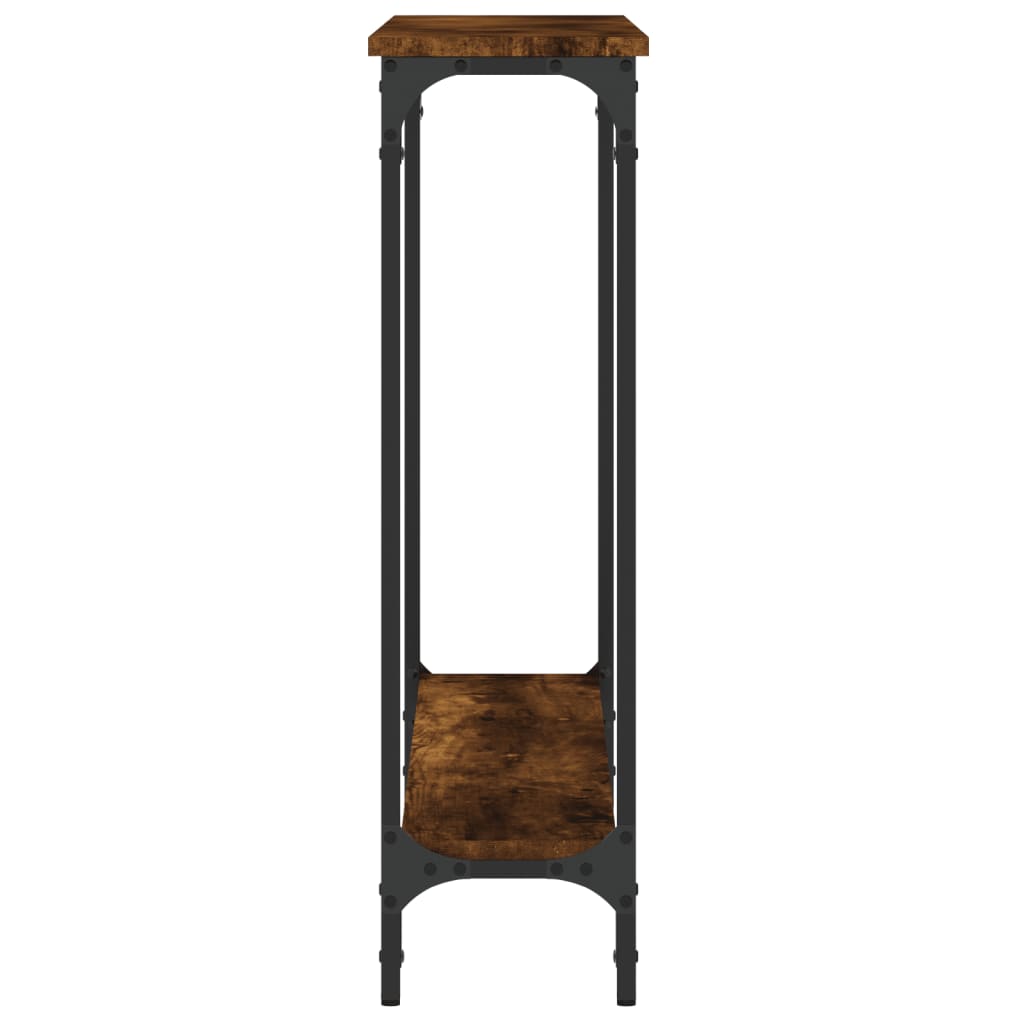 Wandtafel 100X22,5X75 Cm Bewerkt Hout Kleurig Gerookt eiken