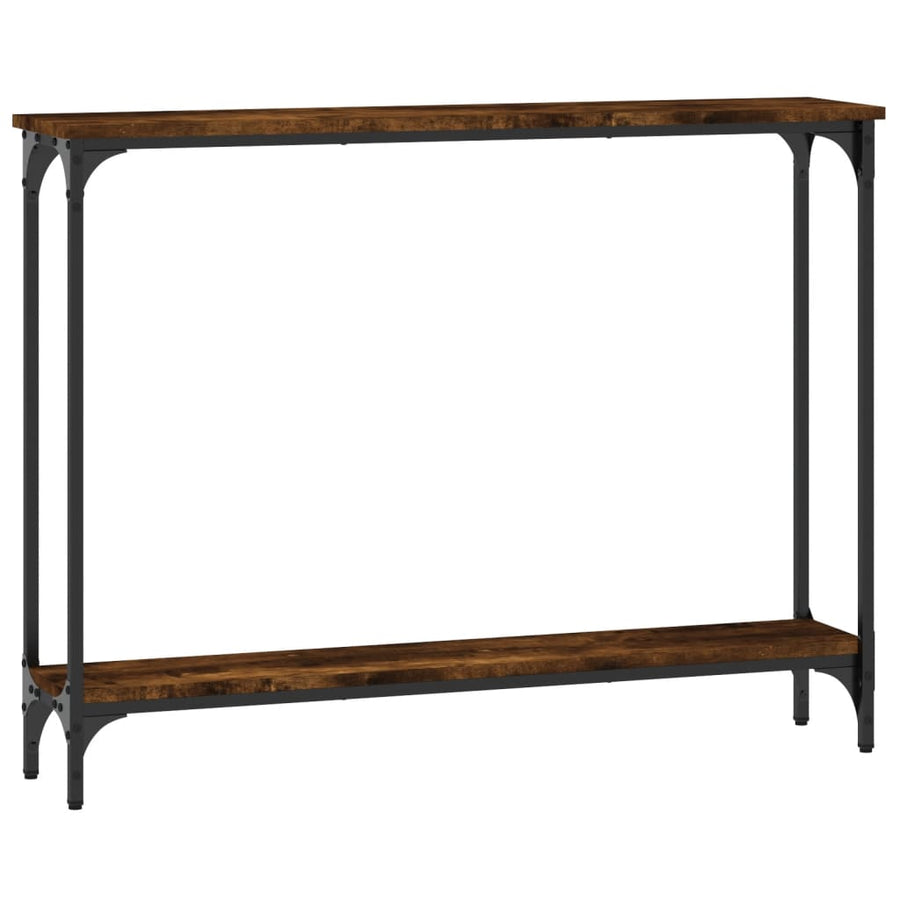 Wandtafel 100X22,5X75 Cm Bewerkt Hout Kleurig Gerookt eiken