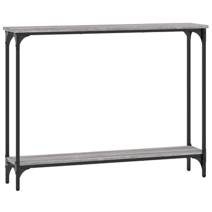 Wandtafel 100X22,5X75 Cm Bewerkt Hout Eikenkleurig Grijs sonoma