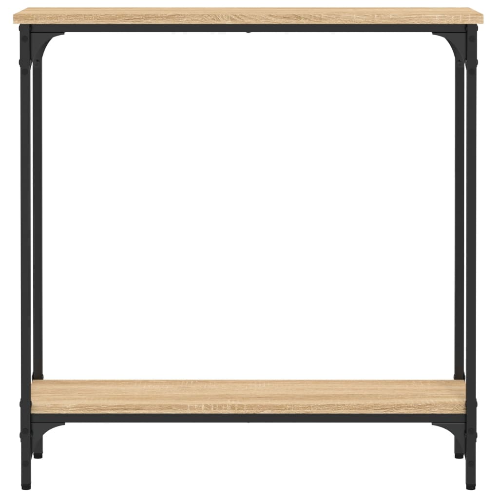 Wandtafel 75X22,5X75 Cm Bewerkt Hout Sonoma Eikenkleurig