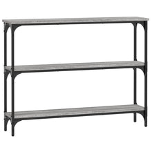 Wandtafel 100X22,5X75 Cm Bewerkt Hout Grijs Sonoma Eikenkleurig