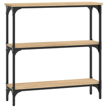 Wandtafel 75X22,5X75 Cm Bewerkt Hout Sonoma Eikenkleurig
